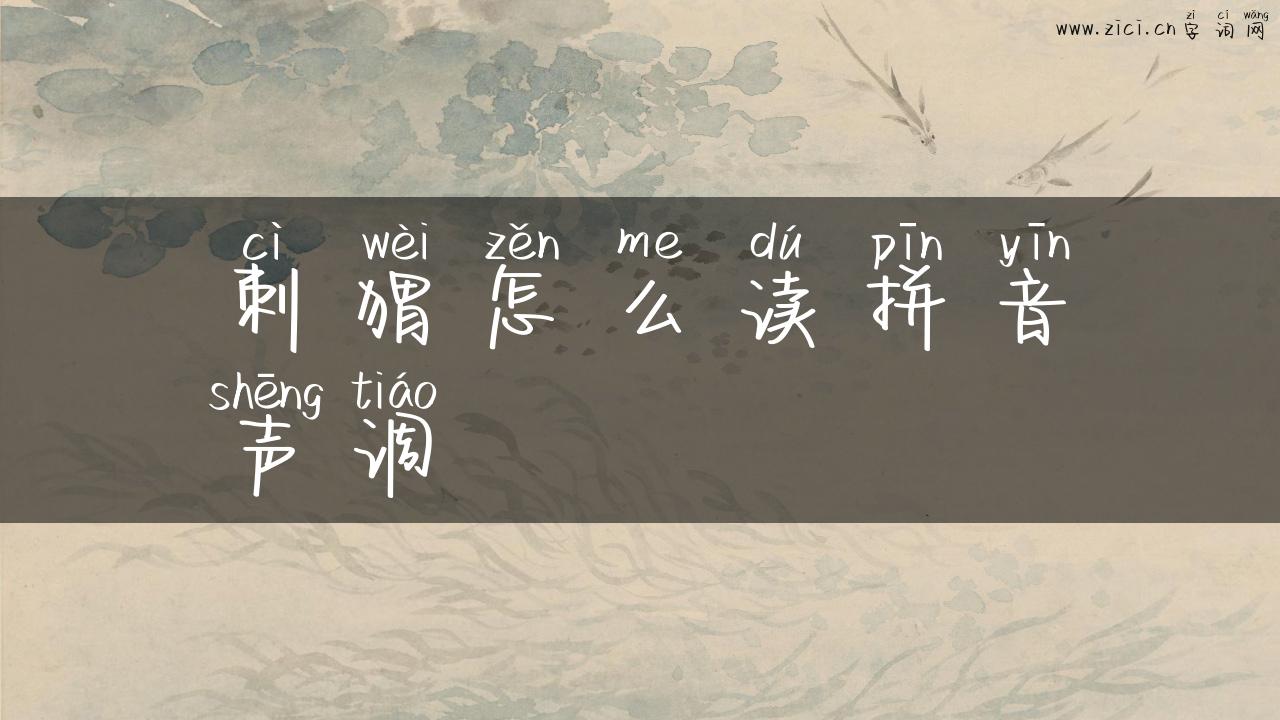 刺猬怎么读拼音声调