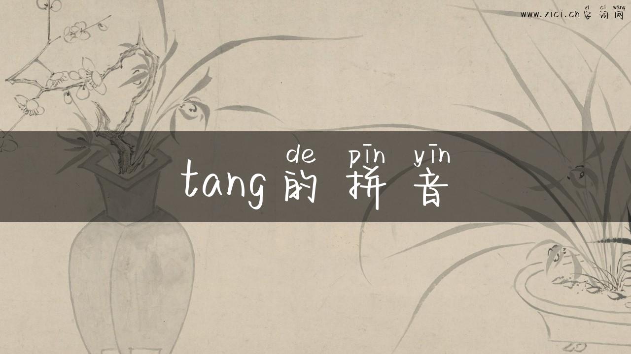 tang的拼音