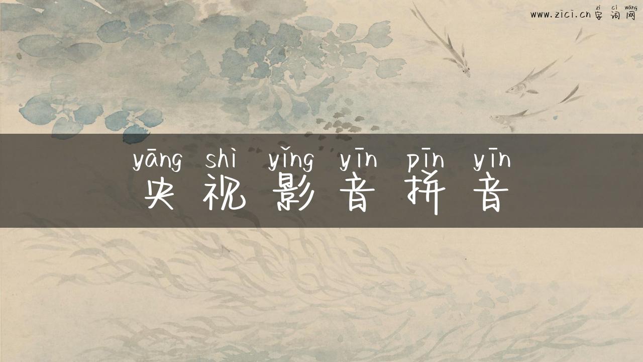 央视影音拼音