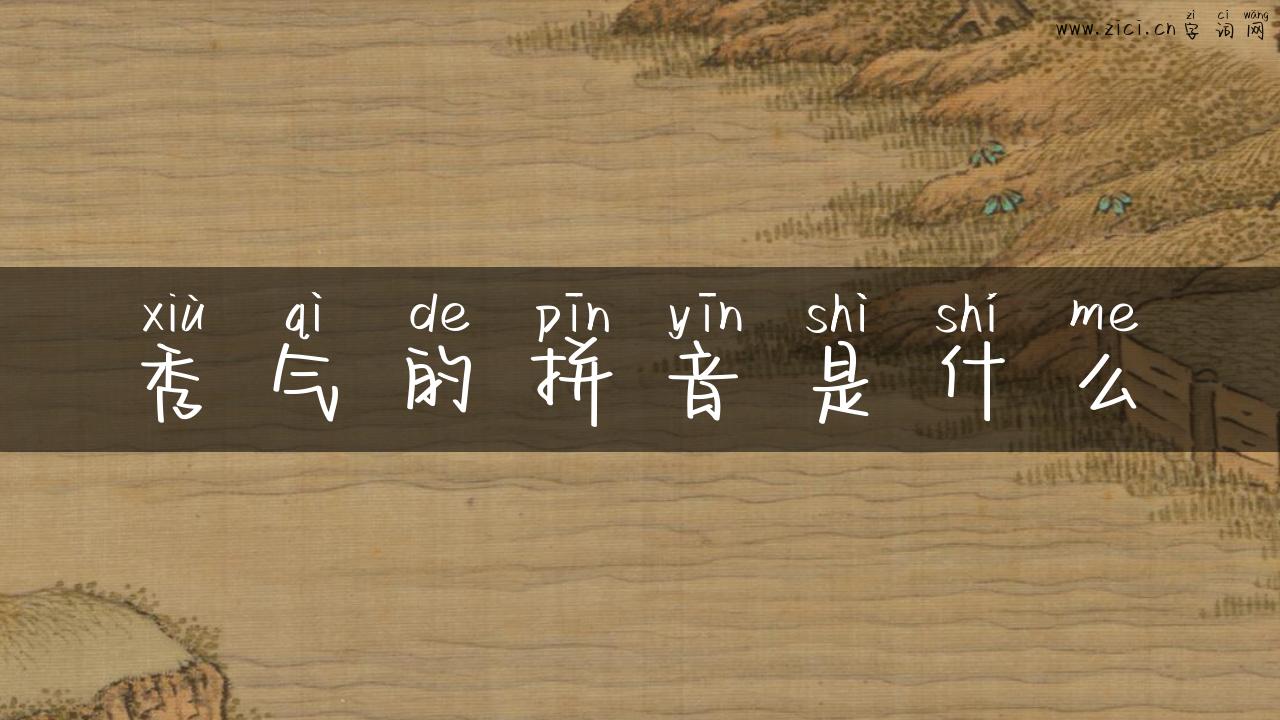 秀气的拼音是什么