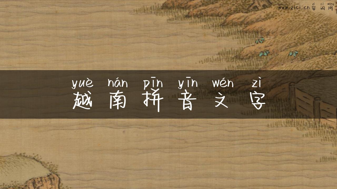 越南拼音文字