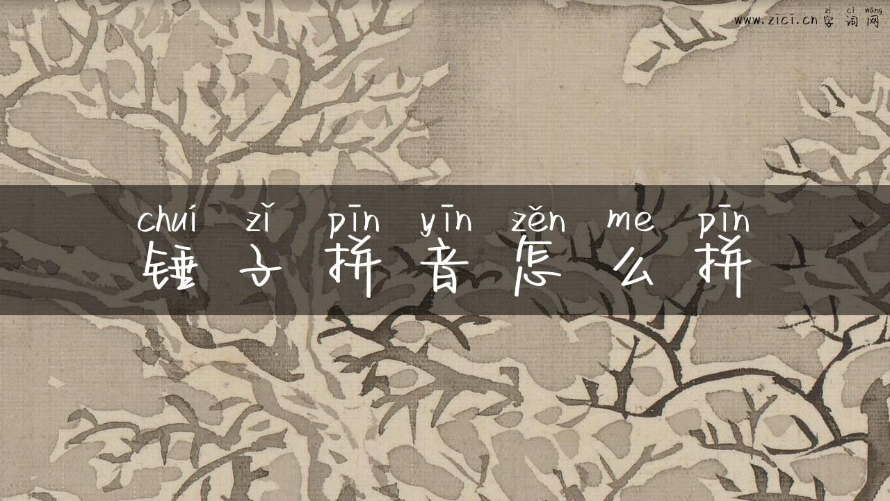 锤子拼音怎么拼
