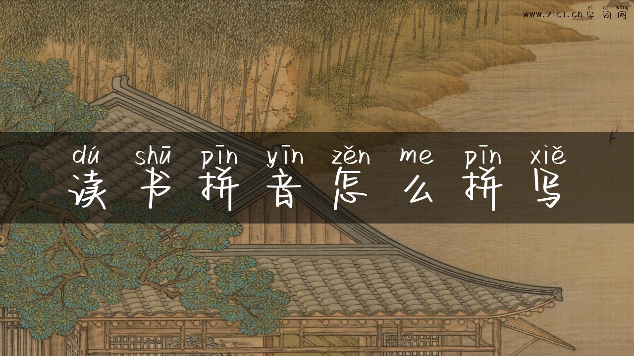 读书拼音怎么拼写