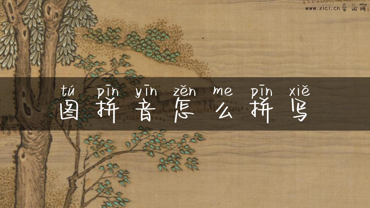 图拼音怎么拼写