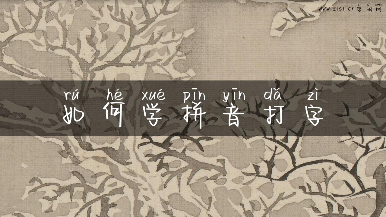 如何学拼音打字