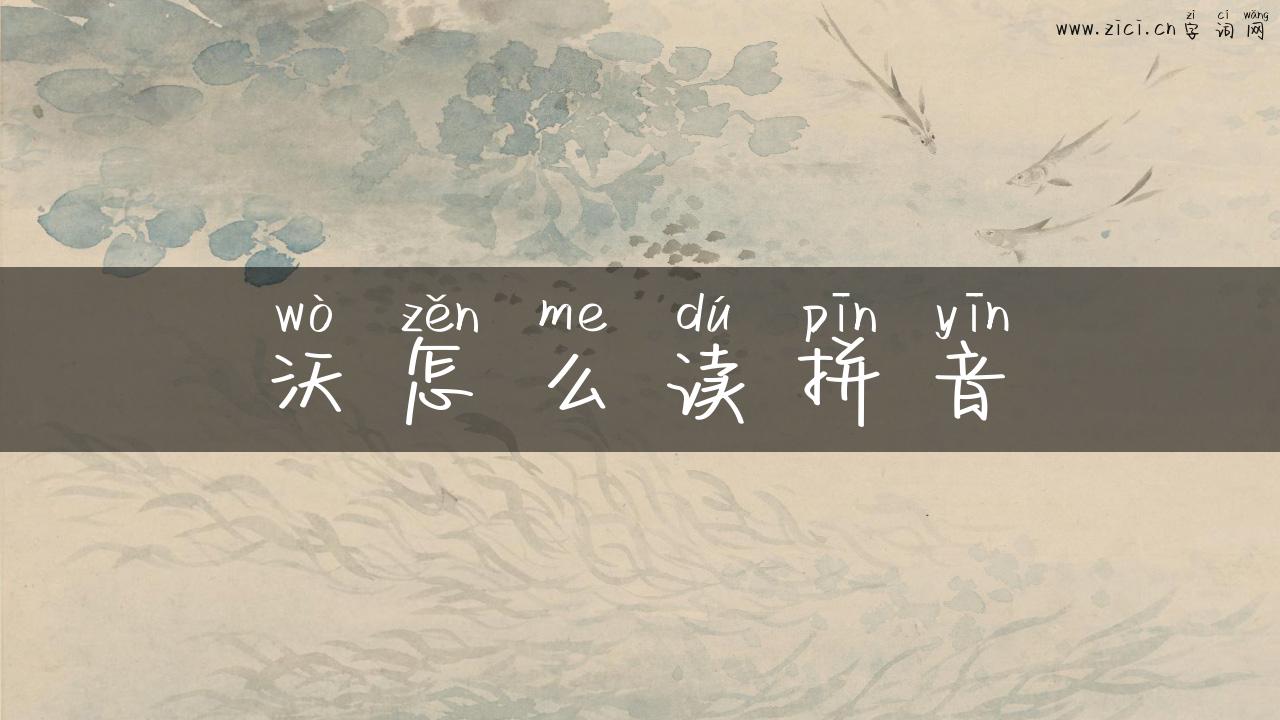 沃怎么读拼音