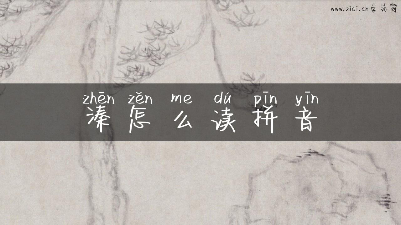 溱怎么读拼音