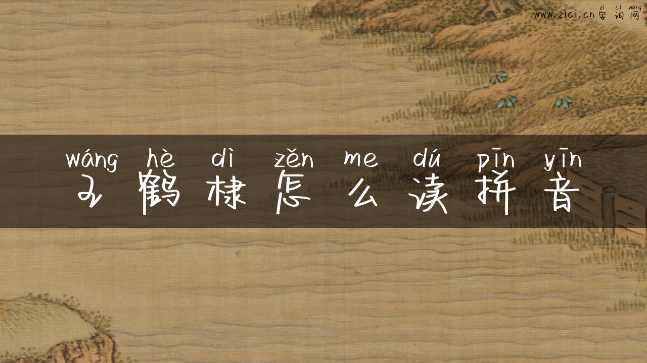 王鹤棣怎么读拼音