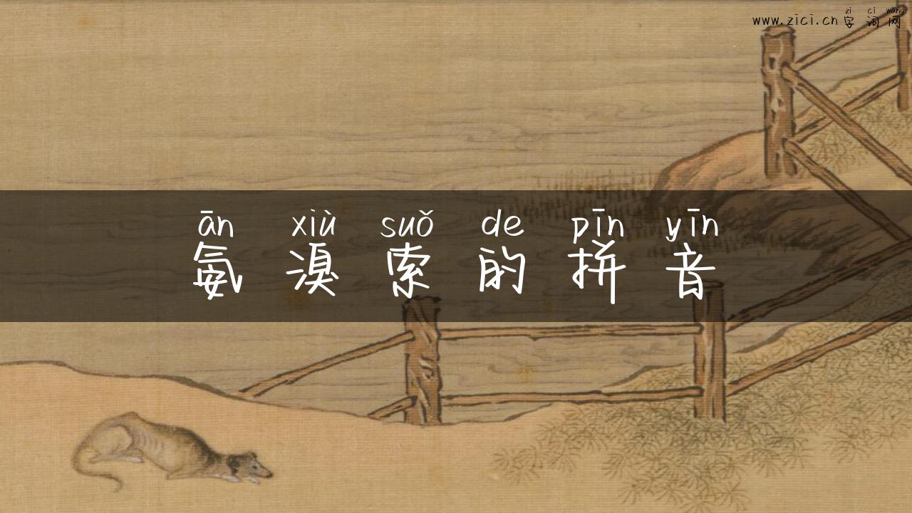 氨溴索的拼音