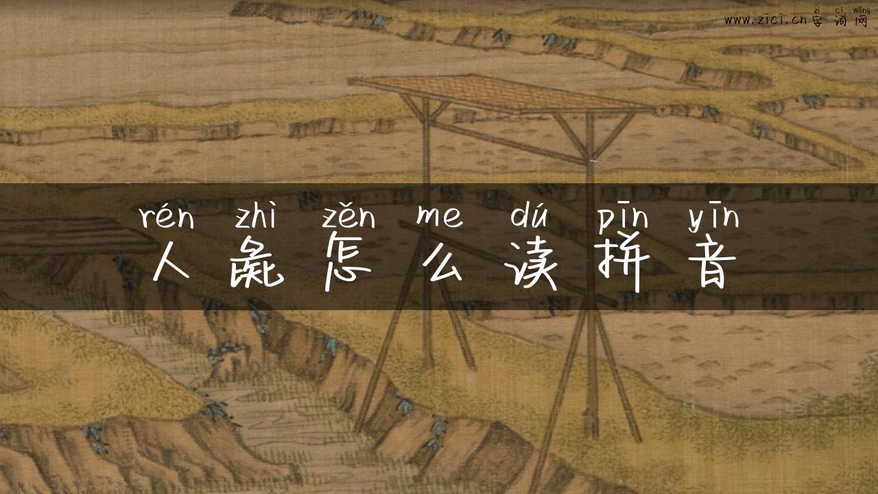人彘怎么读拼音