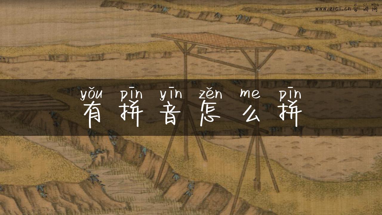 有拼音怎么拼