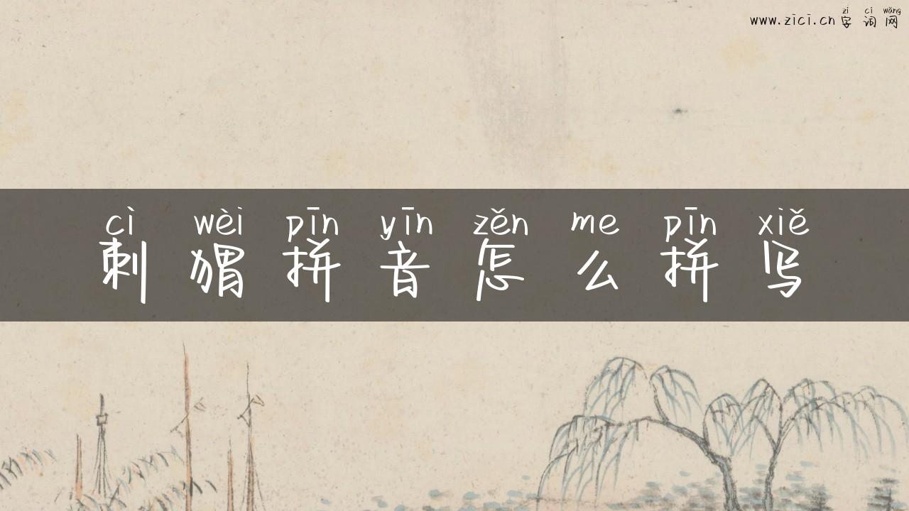 刺猬拼音怎么拼写