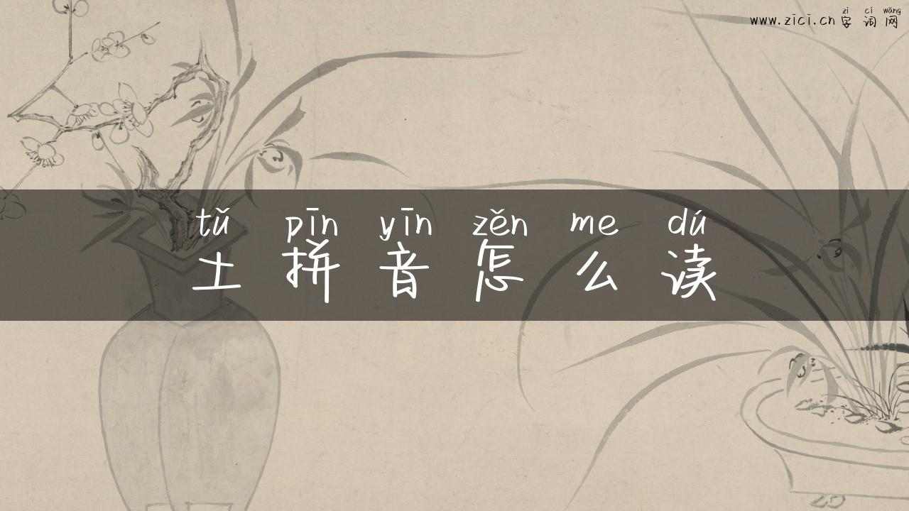 土拼音怎么读