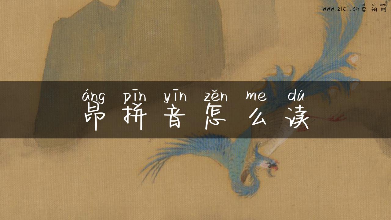 昂拼音怎么读