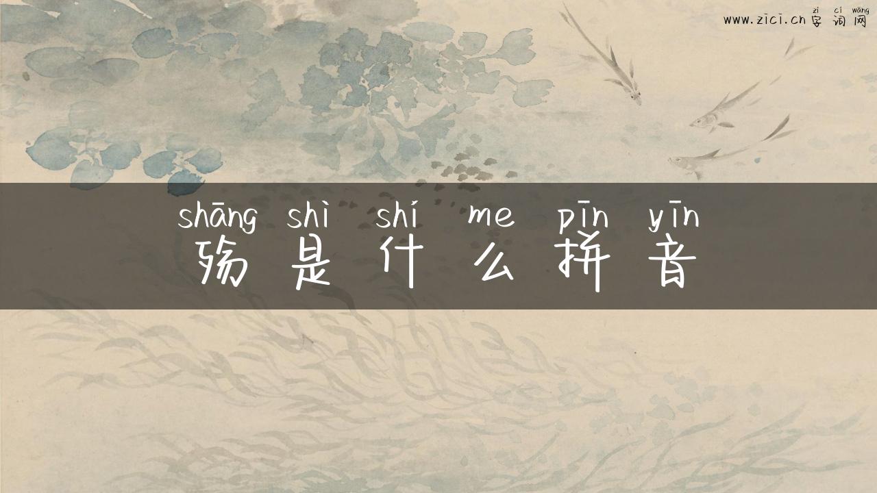 殇是什么拼音