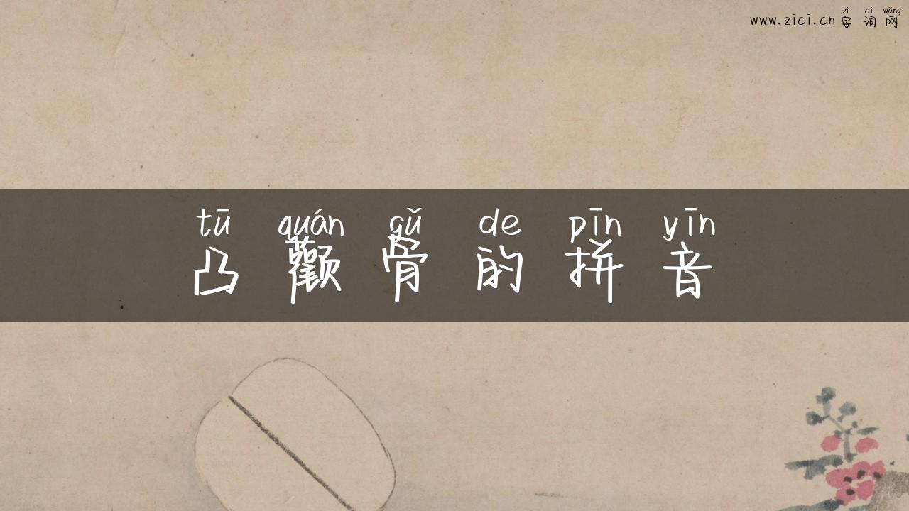 凸颧骨的拼音