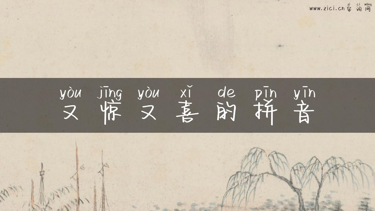 又惊又喜的拼音