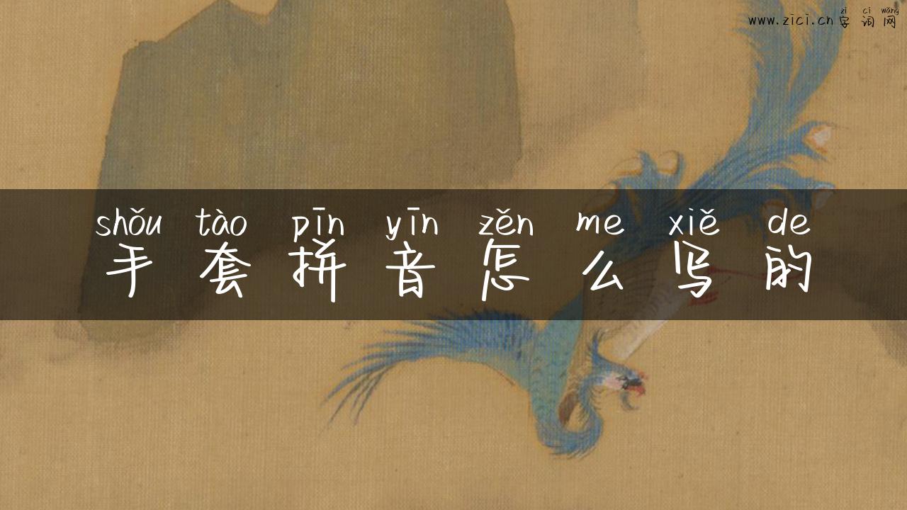 手套拼音怎么写的