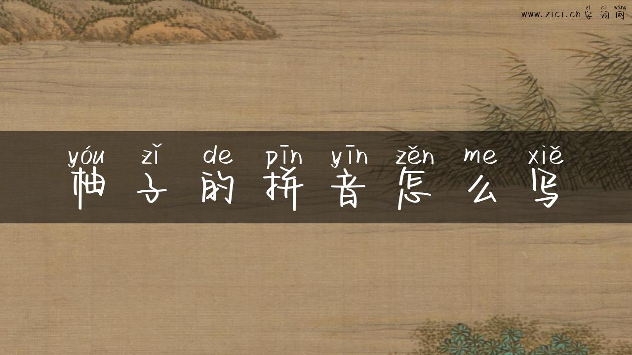 柚子的拼音怎么写