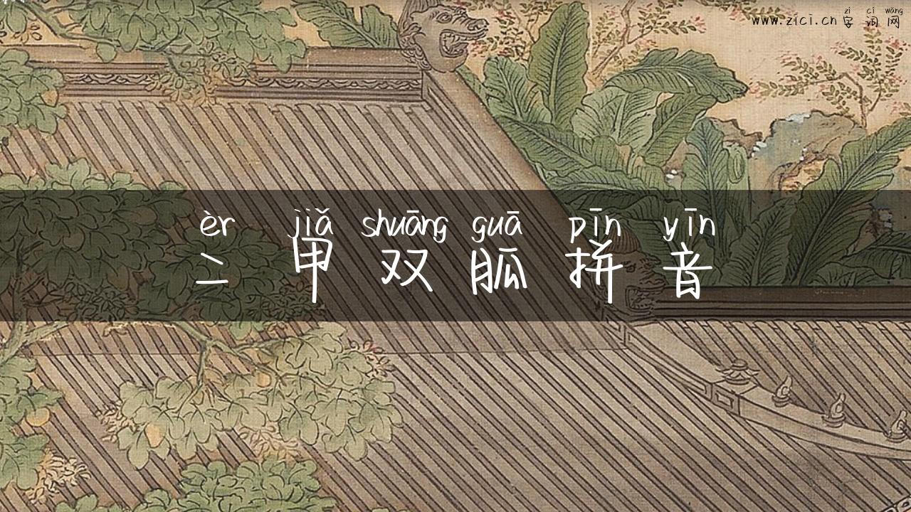 二甲双胍拼音