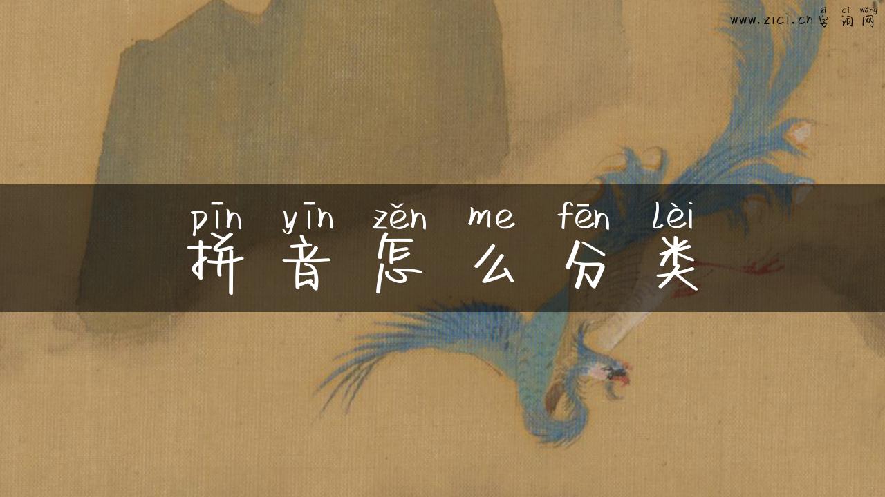 拼音怎么分类