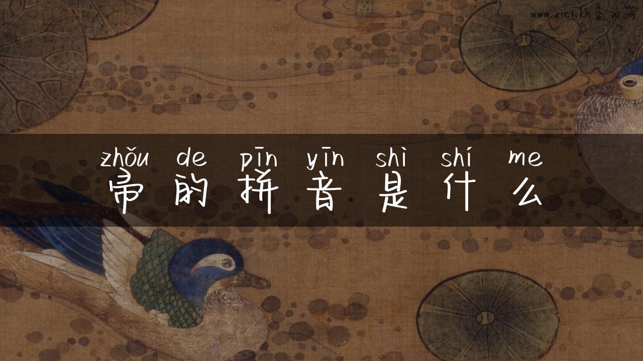 帚的拼音是什么