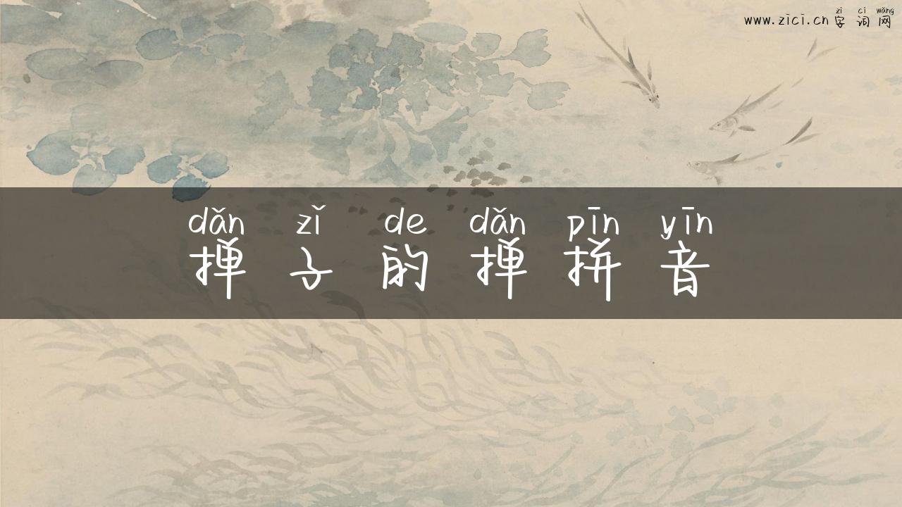 掸子的掸拼音