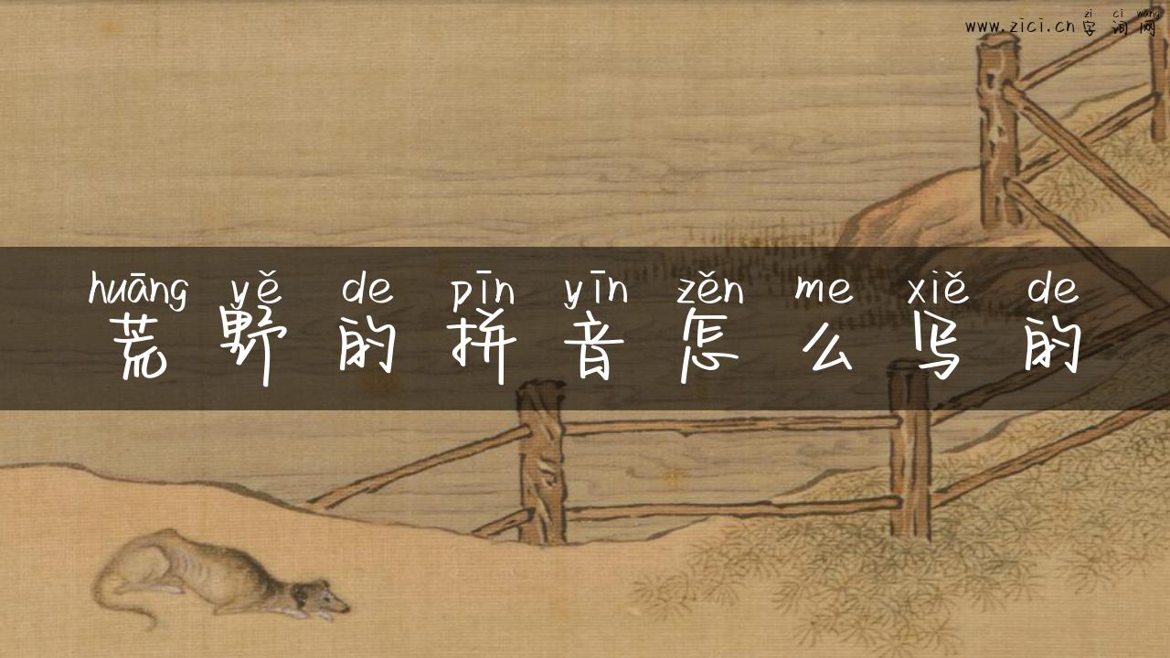 荒野的拼音怎么写的