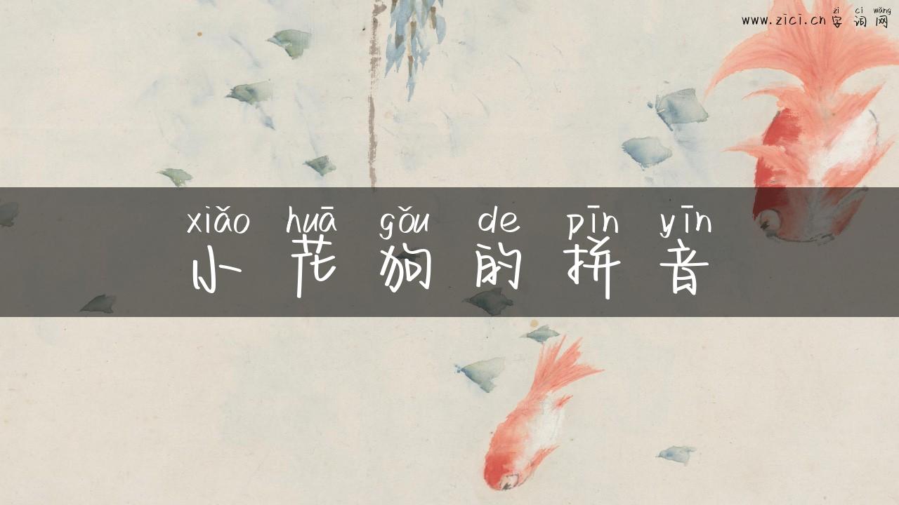 小花狗的拼音
