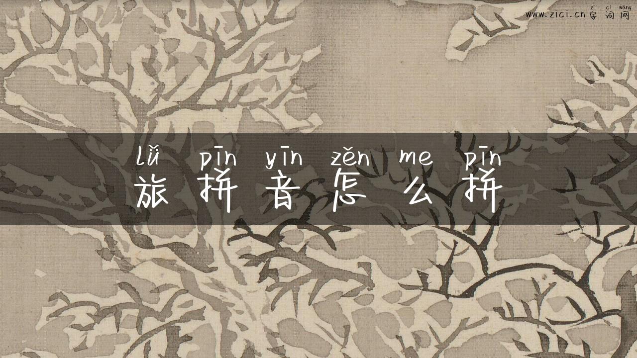 旅拼音怎么拼
