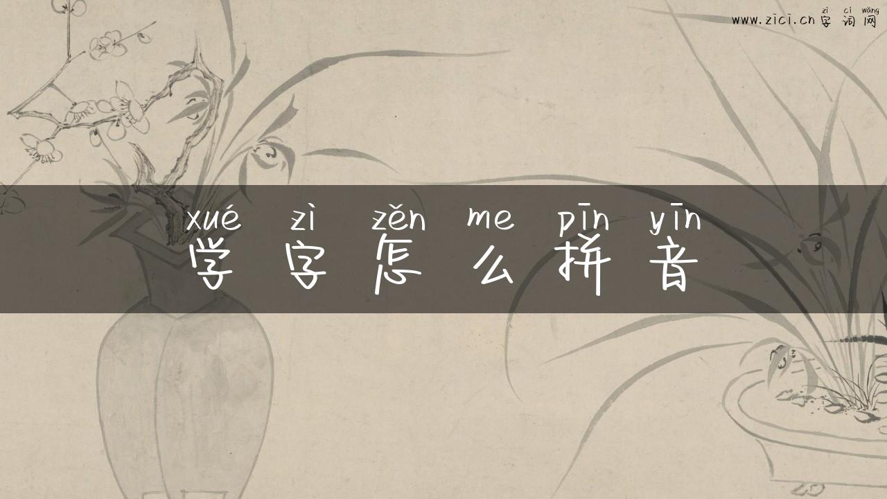 学字怎么拼音
