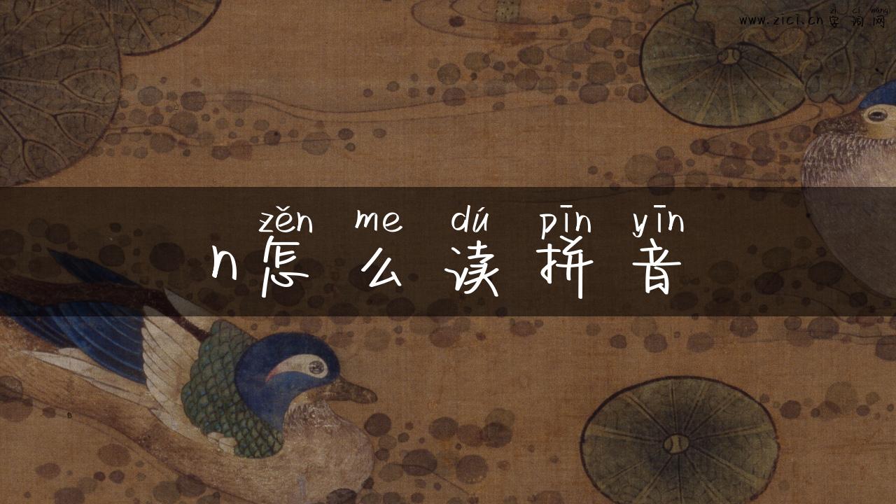 n怎么读拼音
