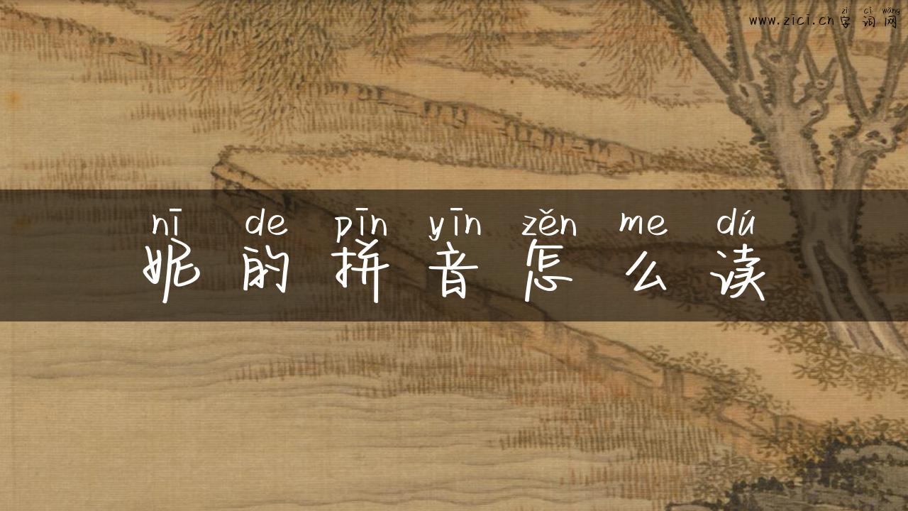 妮的拼音怎么读