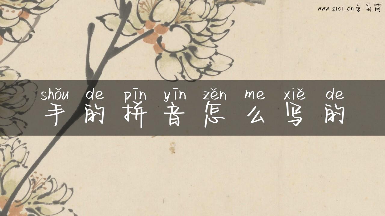 手的拼音怎么写的