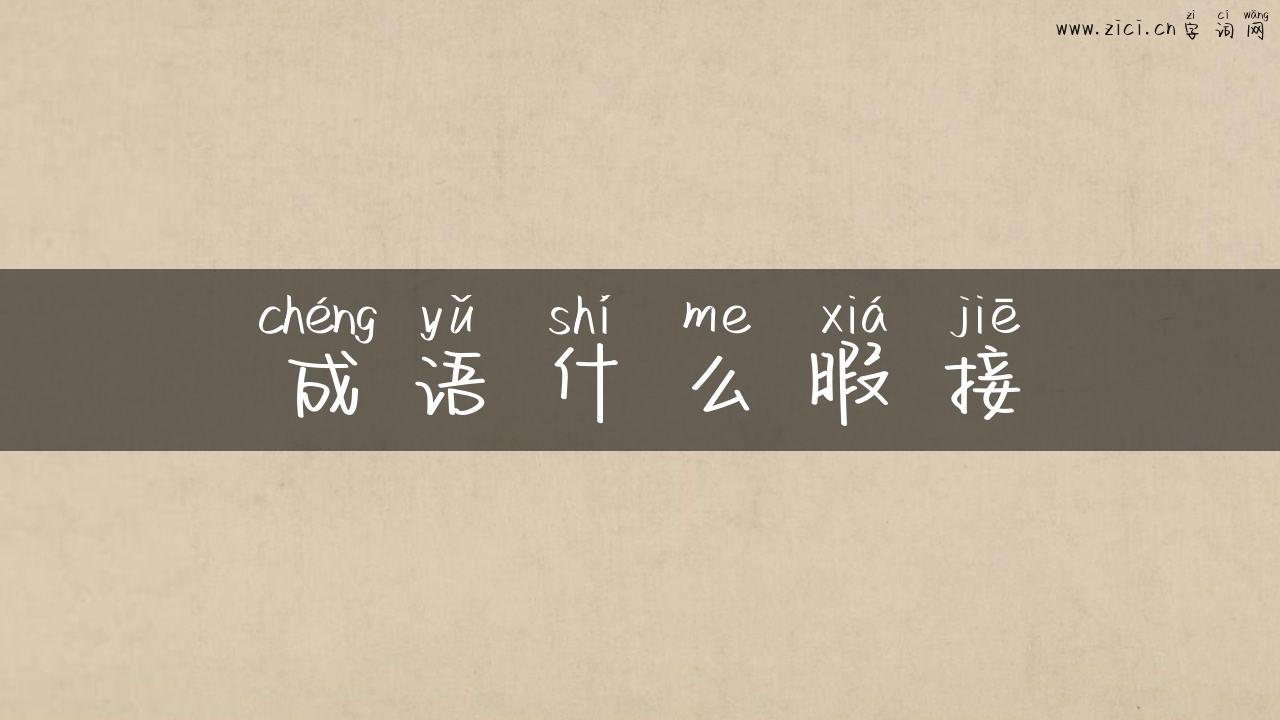 成语什么暇接