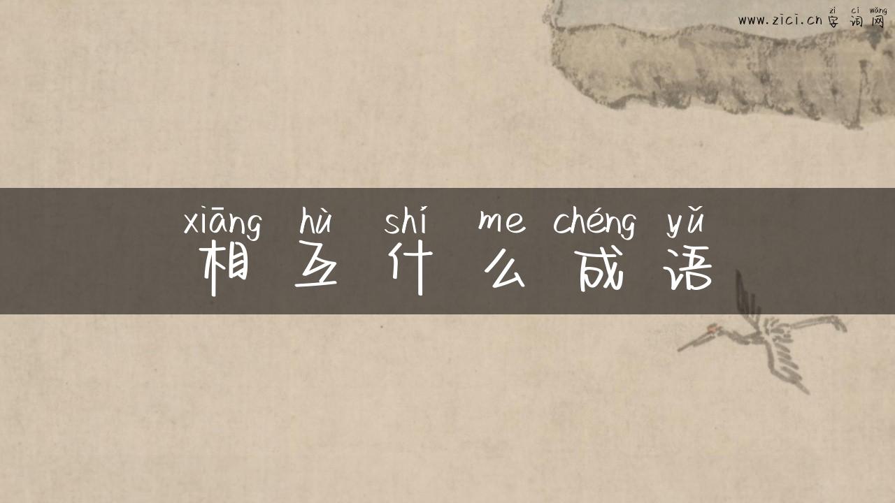 相互什么成语